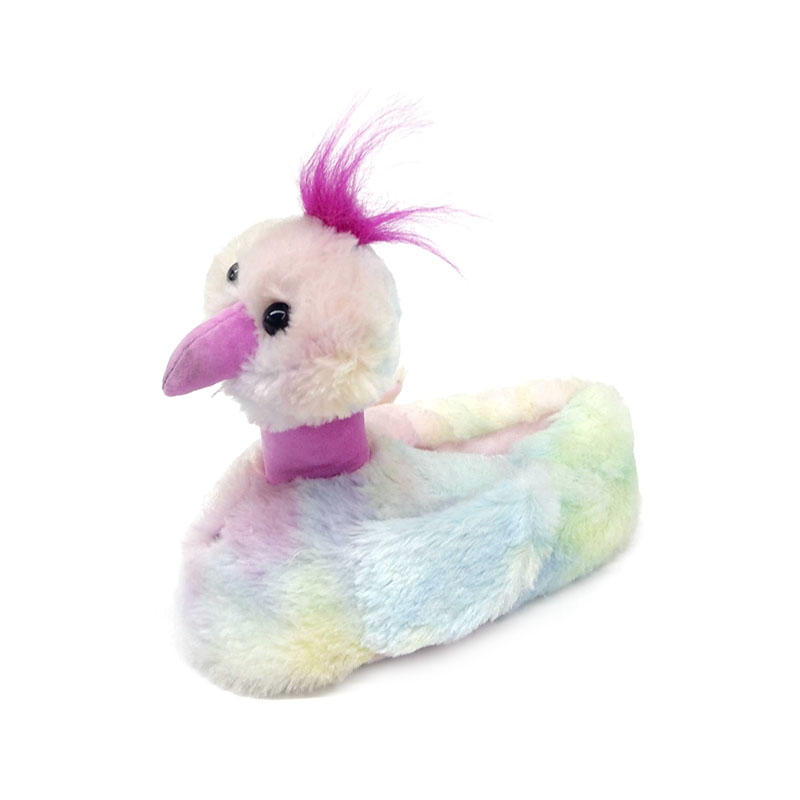 Mga magagandang flamingo na tsinelas